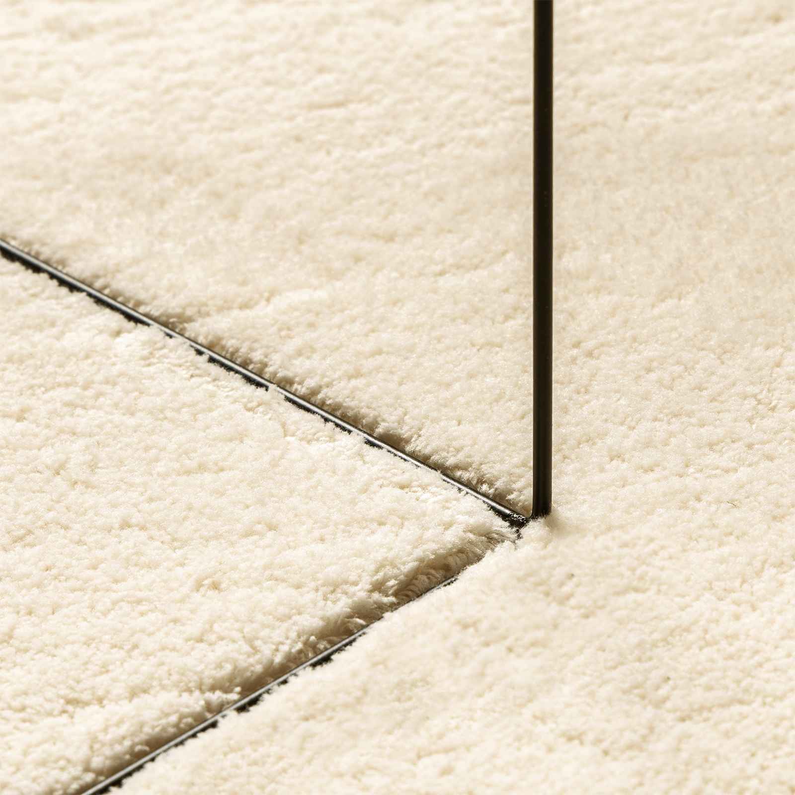 vidaXL Medium Pile Soft and Washable Rug HUARTE Cream 80 x 300 cm 5