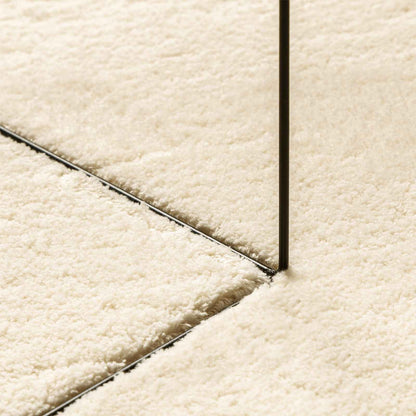 vidaXL Medium Pile Soft and Washable Rug HUARTE Cream 80 x 300 cm 5