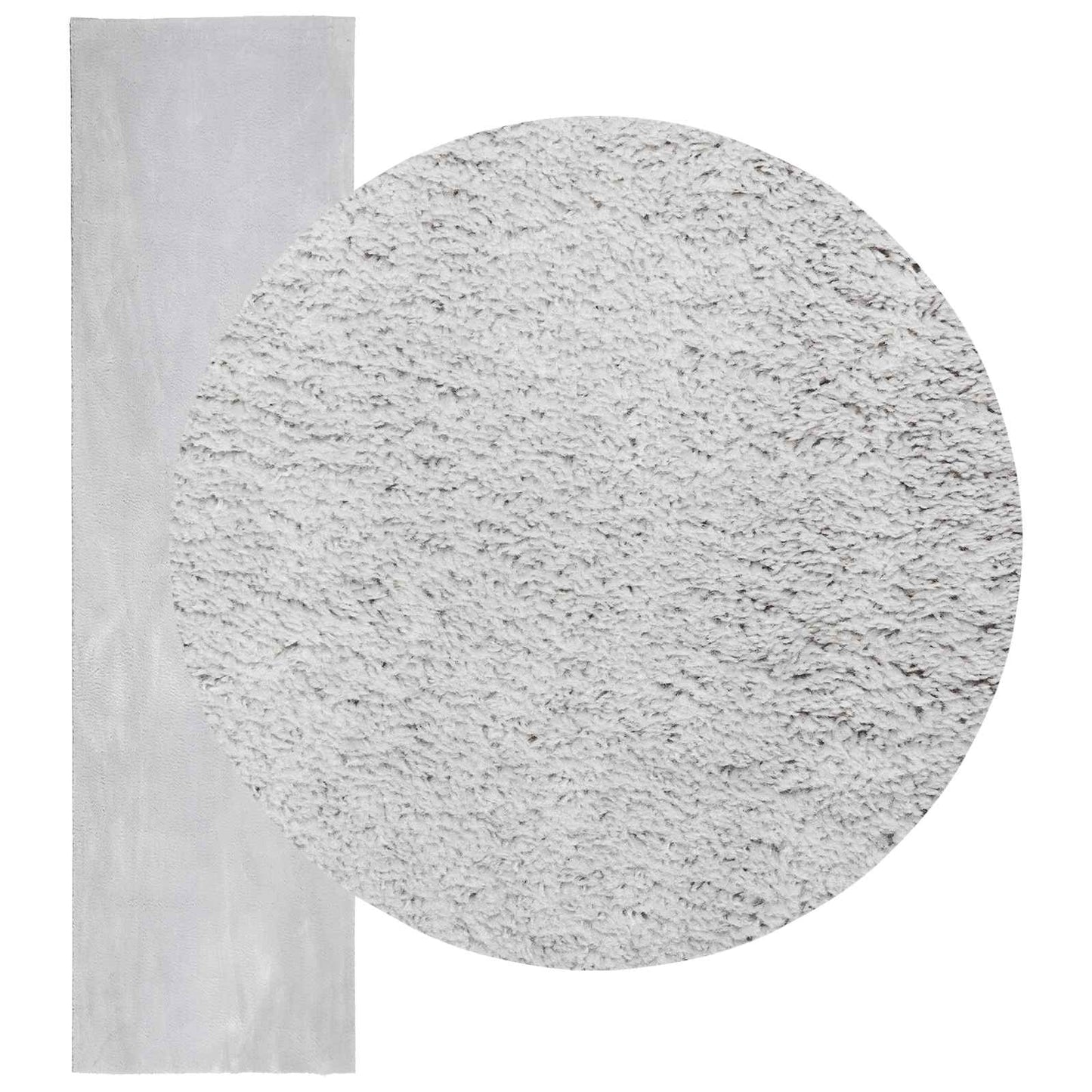 vidaXL Medium Pile Soft and Washable Rug HUARTE Grey 80 x 300 cm 3