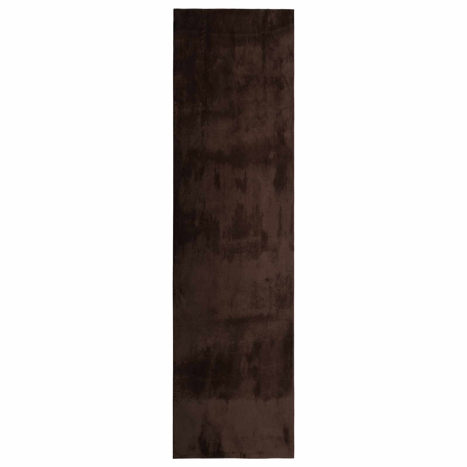 vidaXL Medium Pile Soft and Washable Rug HUARTE Brown 300 x 80 cm 2