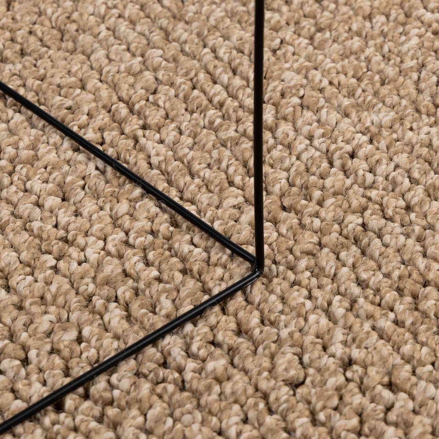vidaXL Indoor and Outdoor Rug AGIRA Natural 170 x 120 cm Polyester 5