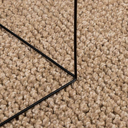 vidaXL Indoor and Outdoor Rug AGIRA Natural 170 x 120 cm Polyester 5