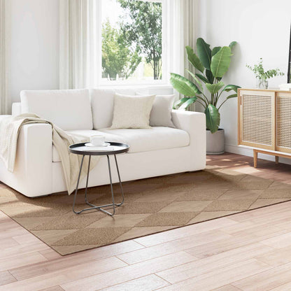 vidaXL Indoor and Outdoor Rug AGIRA Natural 170 x 120 cm Polyester 1