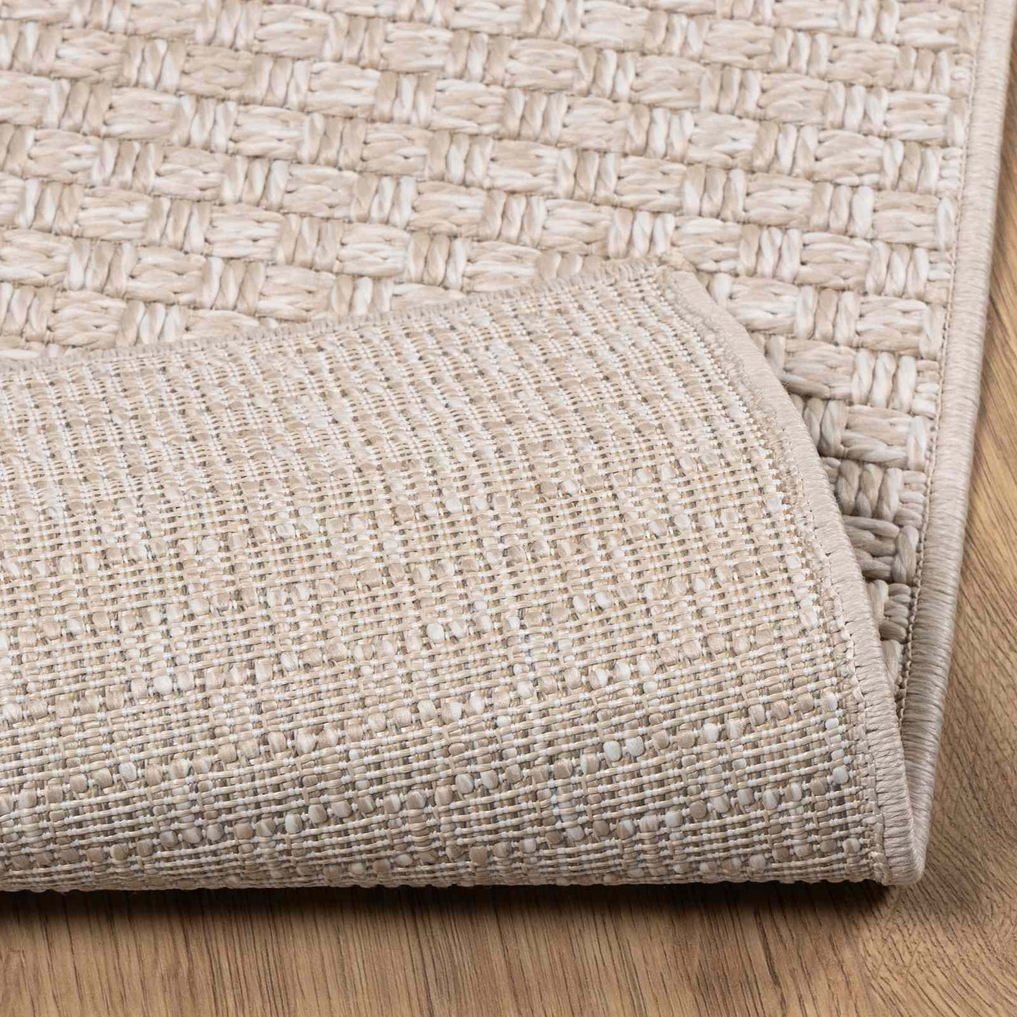 vidaXL Area Rugs Rectangular FARO Cream 200 x 80 cm Polyester 4