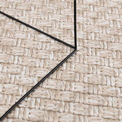 vidaXL Area Rugs Rectangular FARO Cream 200 x 80 cm Polyester 5