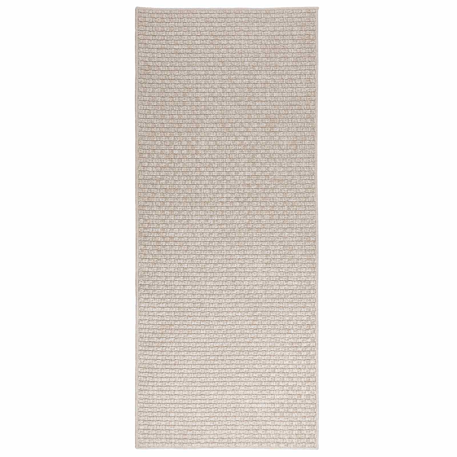 vidaXL Area Rugs Rectangular FARO Cream 200 x 80 cm Polyester 2
