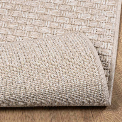 vidaXL Area Rugs Rectangular FARO Cream 170 x 120 cm Polyester 4