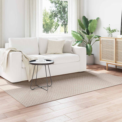 vidaXL Area Rugs Rectangular FARO Cream 170 x 120 cm Polyester 1