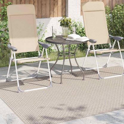 vidaXL Area Rugs Rectangular FARO Cream 170 x 120 cm Polyester 3