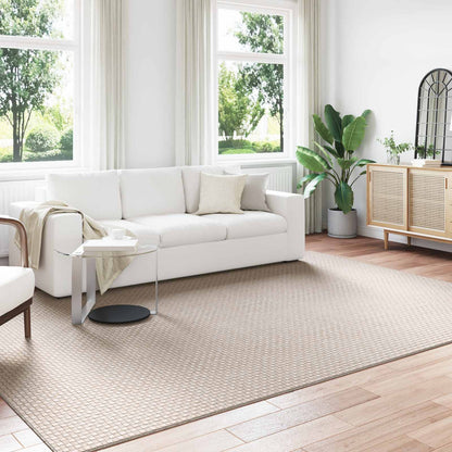vidaXL Area Rugs Rectangular FARO Cream Polyester