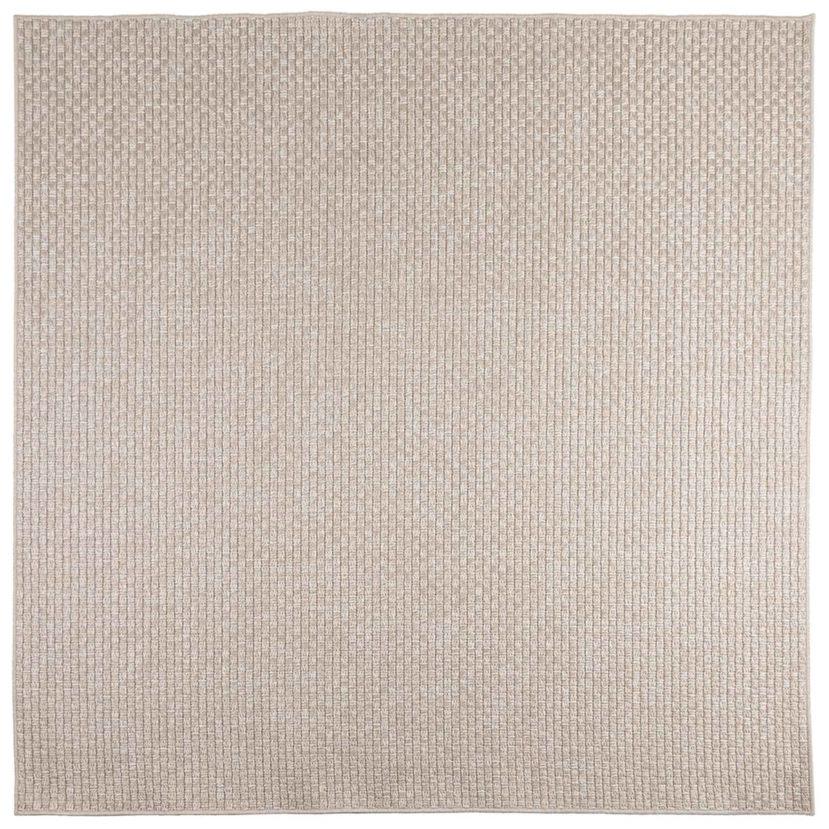 vidaXL Area Rugs Square FARO Cream 120 x 120 cm Polyester 2