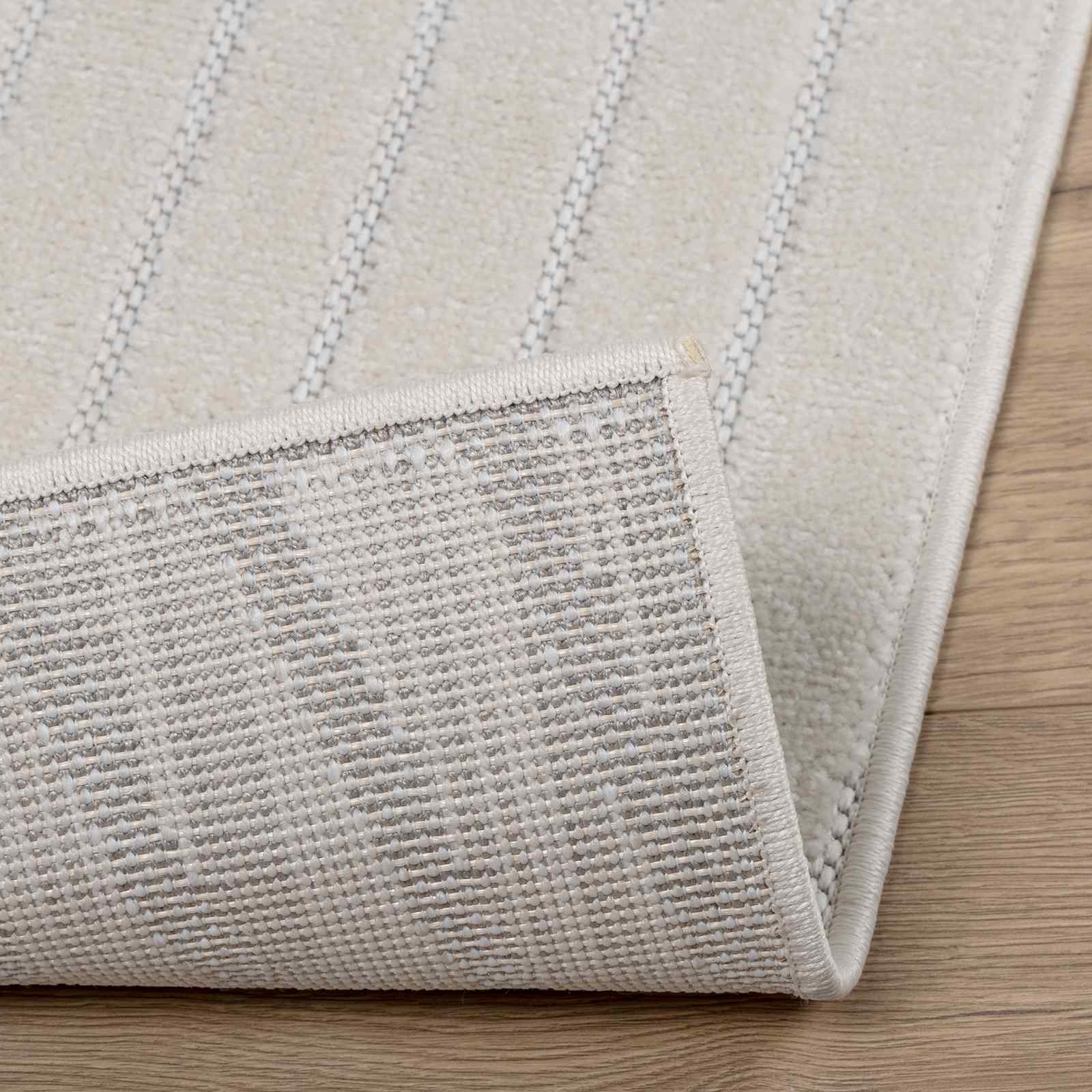 vidaXL Indoor and Outdoor Rug PALMERAS Cream 170 x 120 cm Polyester 4