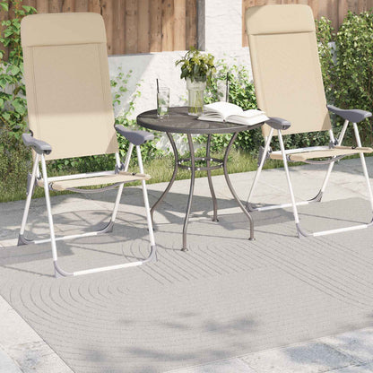 vidaXL Indoor and Outdoor Rug PALMERAS Cream 170 x 120 cm Polyester 3