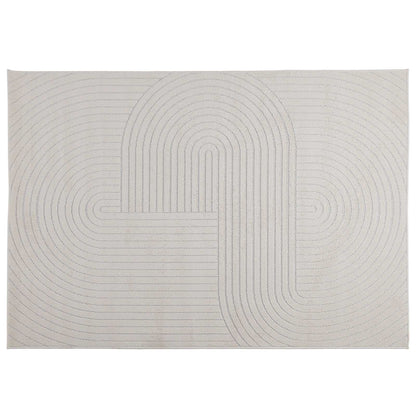 vidaXL Indoor and Outdoor Rug PALMERAS Cream 170 x 120 cm Polyester 2