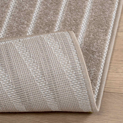 vidaXL Indoor and Outdoor Rug PALMERAS Beige 170 x 120 cm Polyester 4