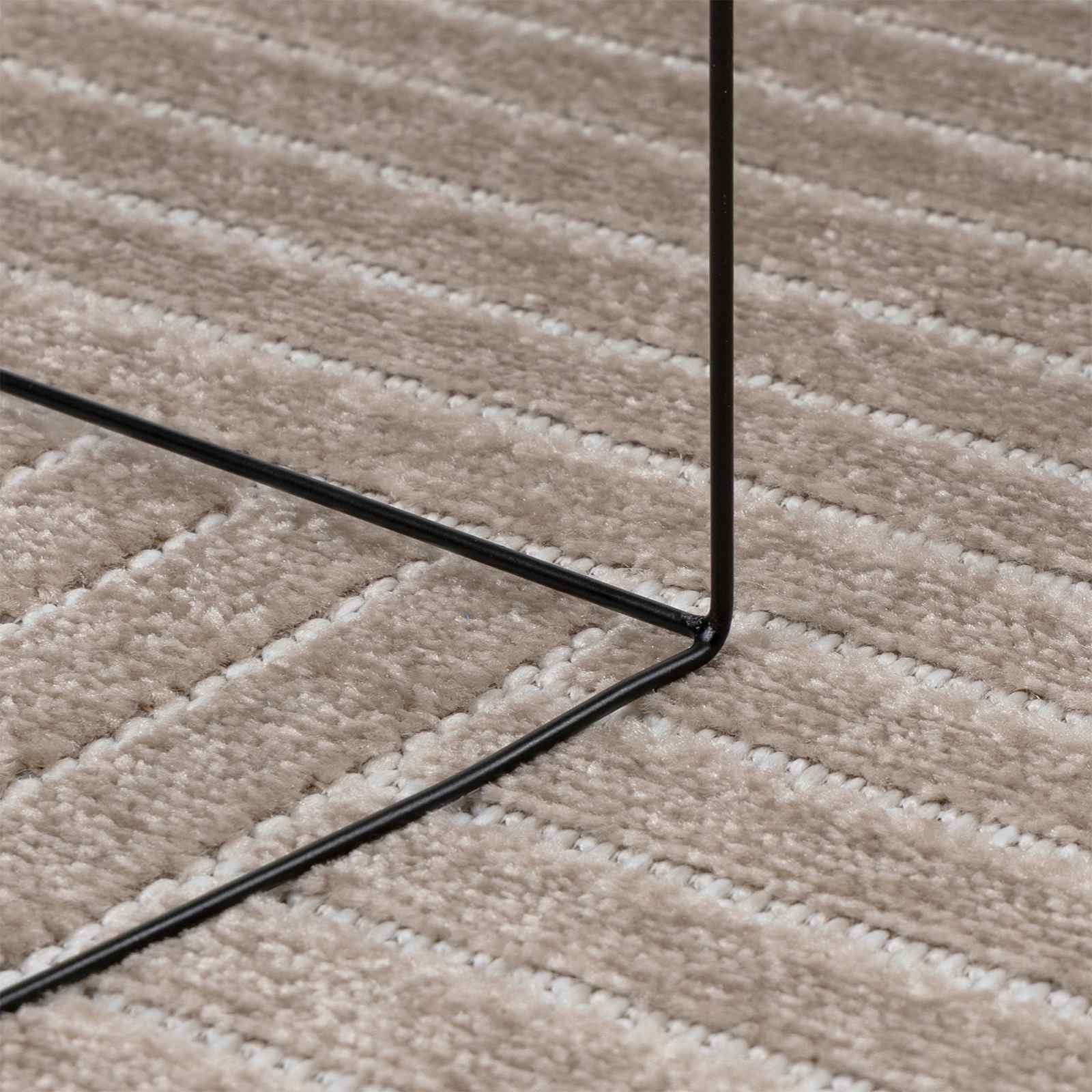 vidaXL Indoor and Outdoor Rug PALMERAS Beige 170 x 120 cm Polyester 5