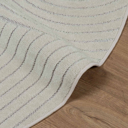 vidaXL Indoor and Outdoor Rug PALMERAS Green Ø 160 CM Polyester 6