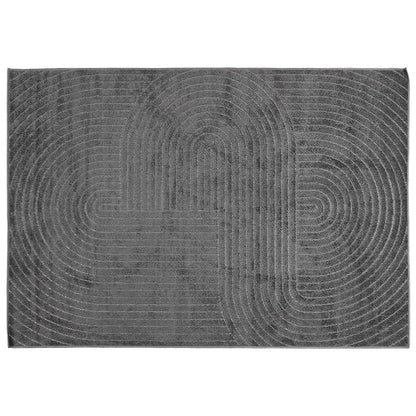 vidaXL Indoor and Outdoor Rug PALMERAS Anthracite 170 x 120 cm 2