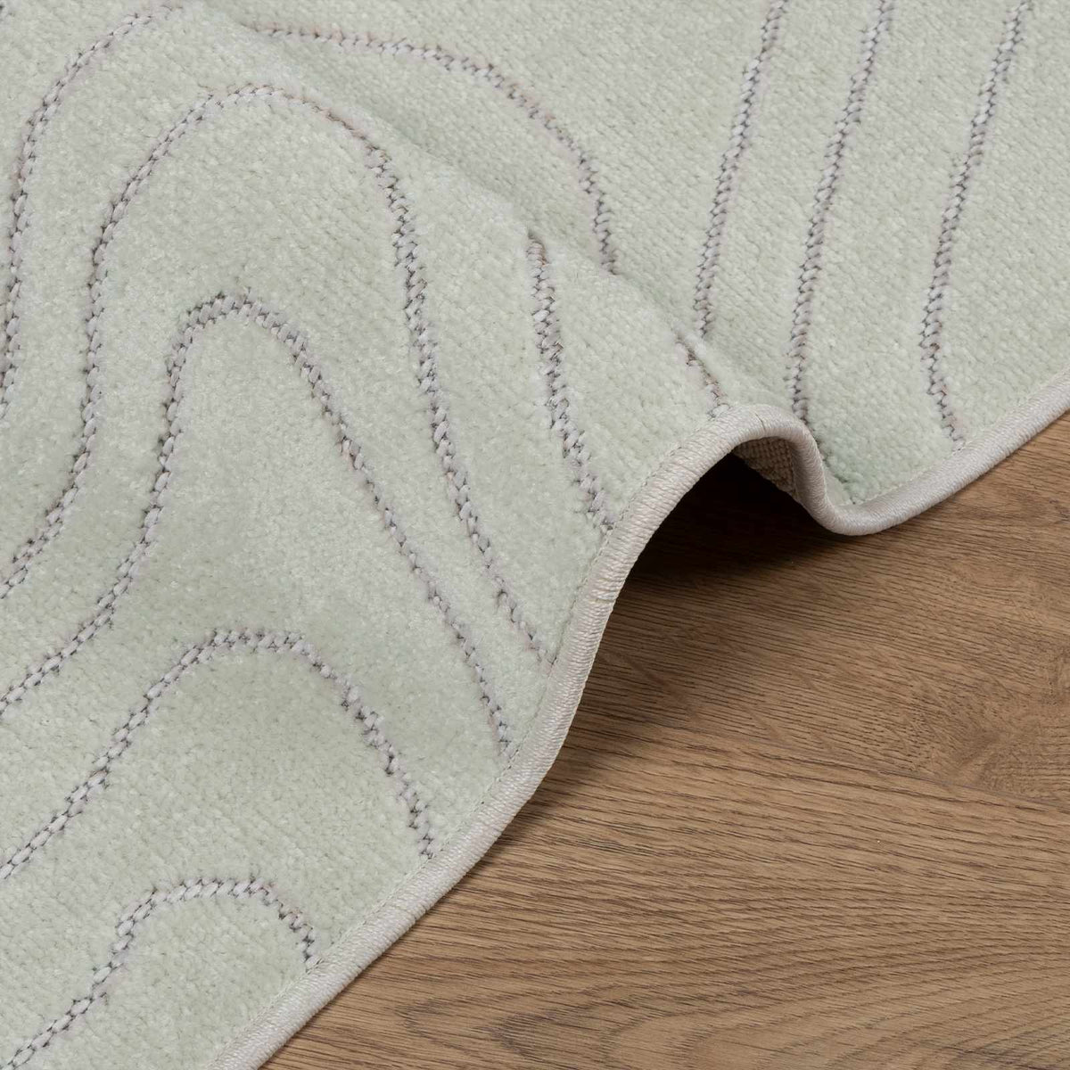 Indoor Outdoor Rug PALMERAS Green Polyester