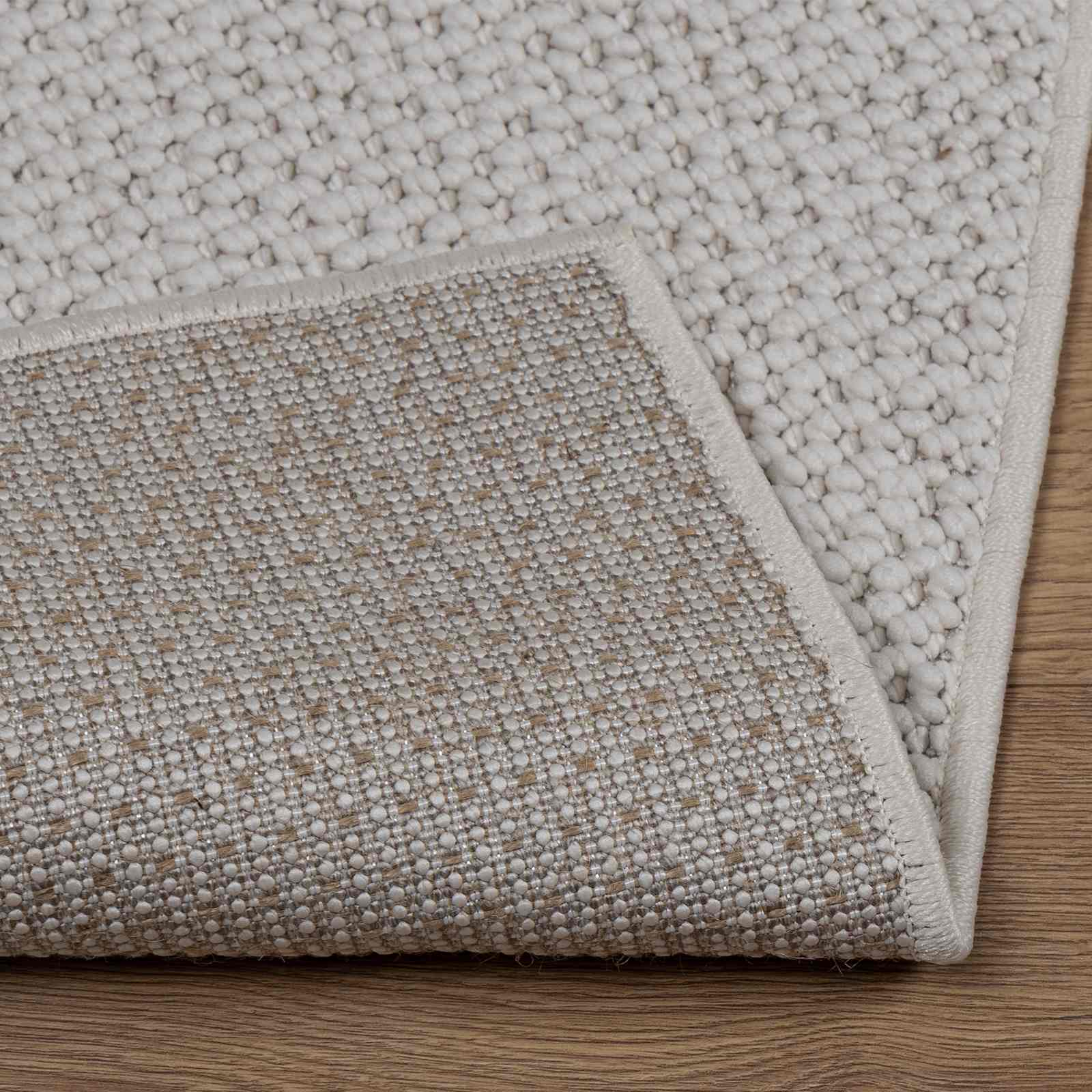 vidaXL Indoor Rug LUGO Cream 200 x 140 cm Polyester 5