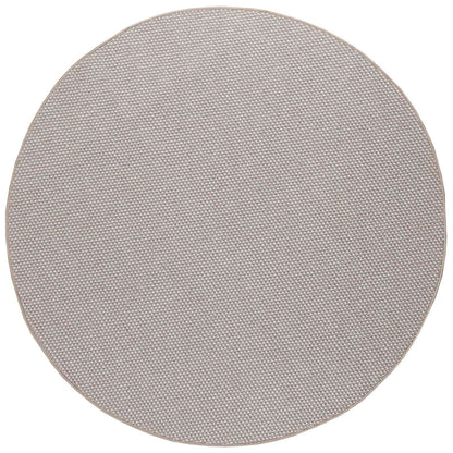vidaXL Indoor Rug LUGO Taupe Ø 160 CM Polyester 2