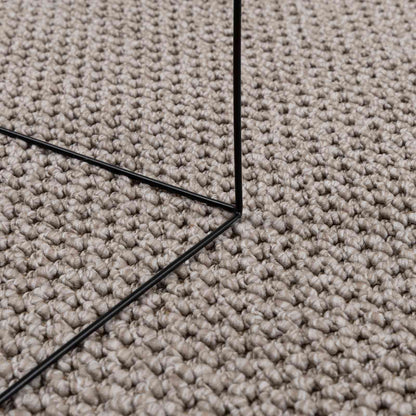 vidaXL Indoor Rug LUGO Taupe 120 x 170 cm Polyester 5