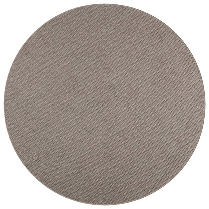 vidaXL Indoor Rug LUGO Cream and Taupe Ø 160 CM Polyester 2
