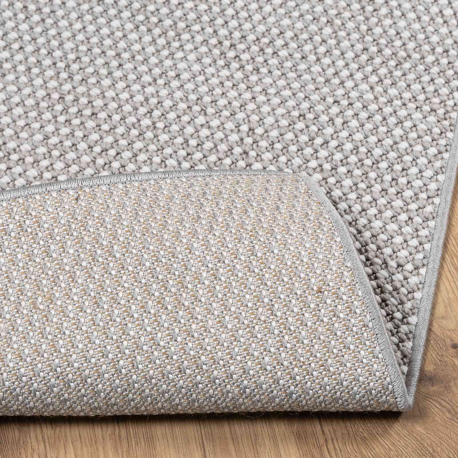 vidaXL Indoor Rug LUGO Cream and Grey 120 x 170 cm Polyester 5