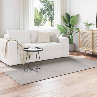 vidaXL Indoor Rug LUGO Cream and Grey 120 x 170 cm Polyester 1