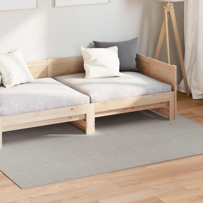 vidaXL Indoor Rug LUGO Cream and Grey 120 x 170 cm Polyester 3