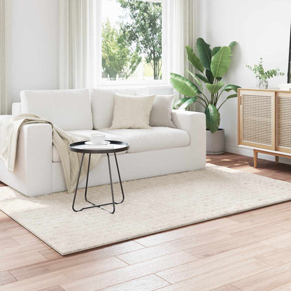 vidaXL Area Rugs Rectangular SIROLO Cream 170 x 120 cm Polyester 1