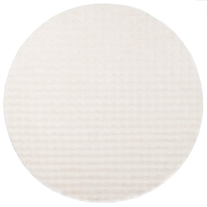 vidaXL Area Rugs Round SIROLO Cream Ø 160 CM Polyester 2