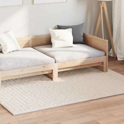 vidaXL Area Rugs Rectangular SIROLO Beige 200 x 140 cm Polyester 3