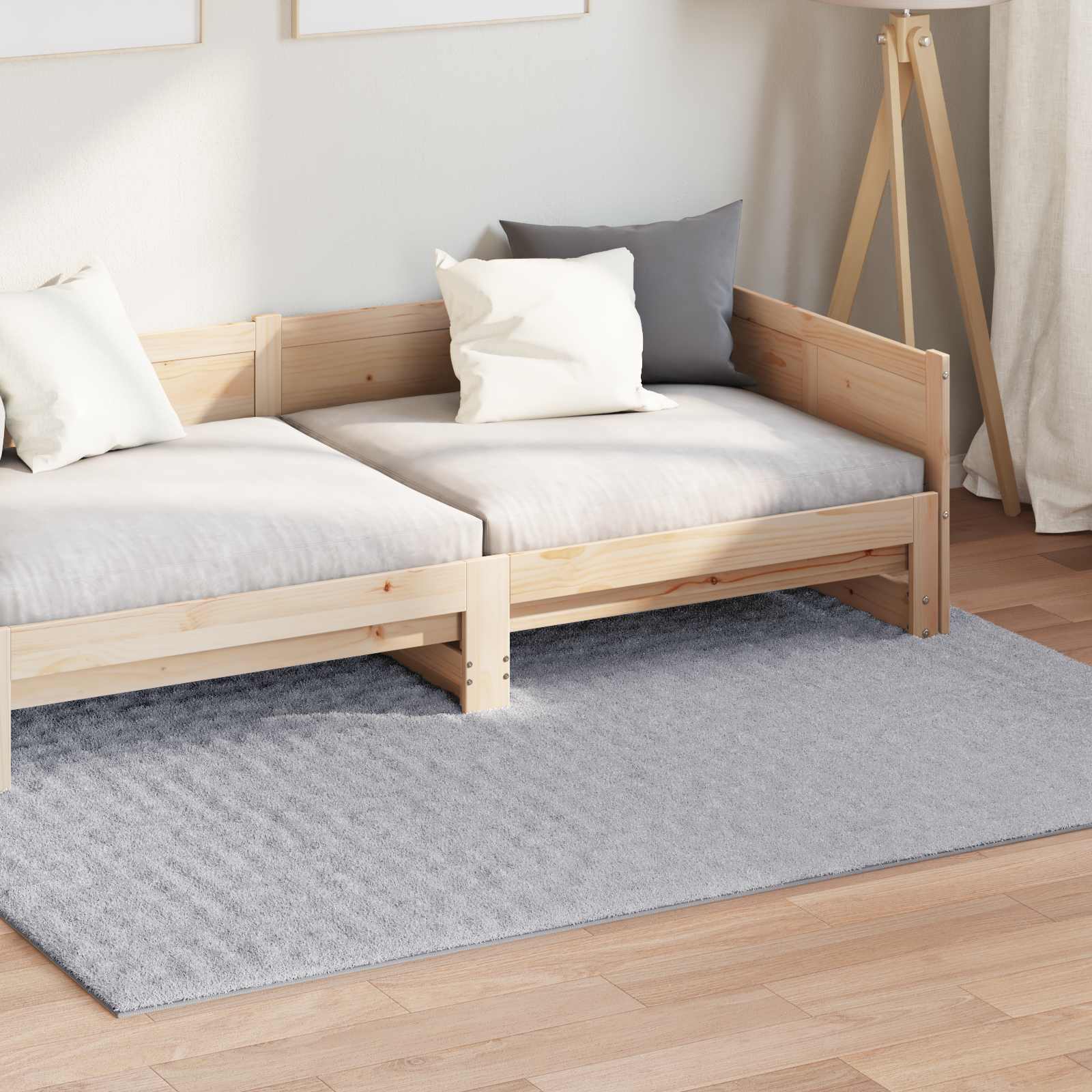 vidaXL Area Rugs Rectangular SIROLO Grey 200 x 140 cm Polyester 3
