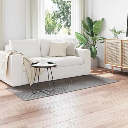 vidaXL Indoor Rug GALATI Polyester Medium Pile Grey