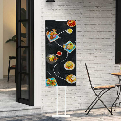 Trade Show Displays 30 x 23.5 x 210 cm Steel White