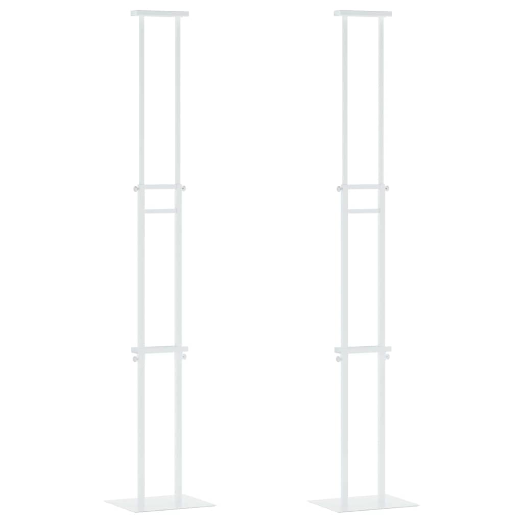 Trade Show Displays 30 x 23.5 x 210 cm Steel White