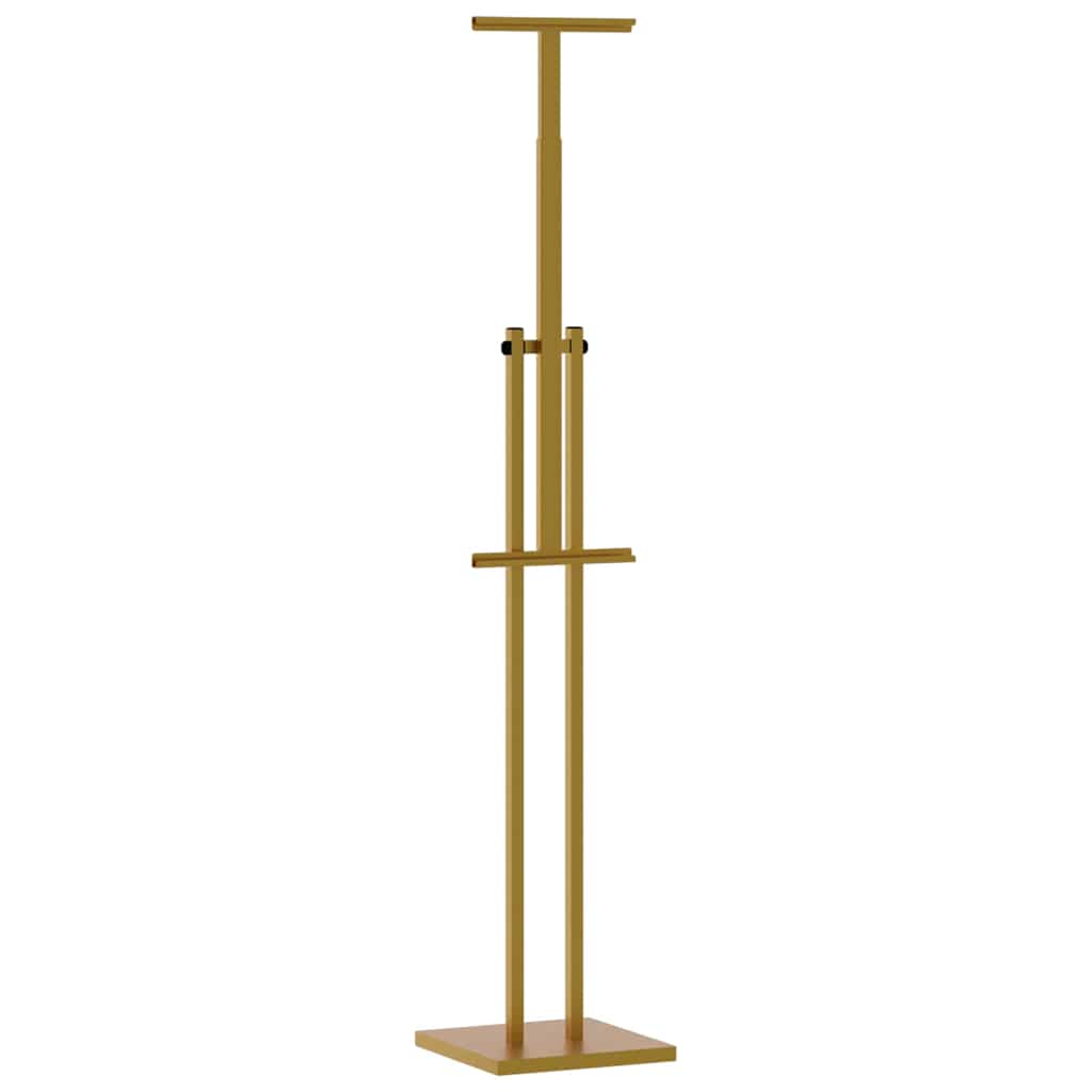 vidaXL Trade Show Displays 2 pcs Gold 26.5 x 26.5 x 150 cm Steel 5