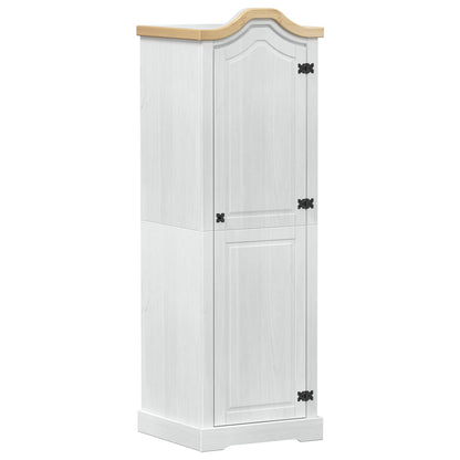 vidaXL Wardrobes White 55 x 52 x 170 cm Solid Pine Wood 2