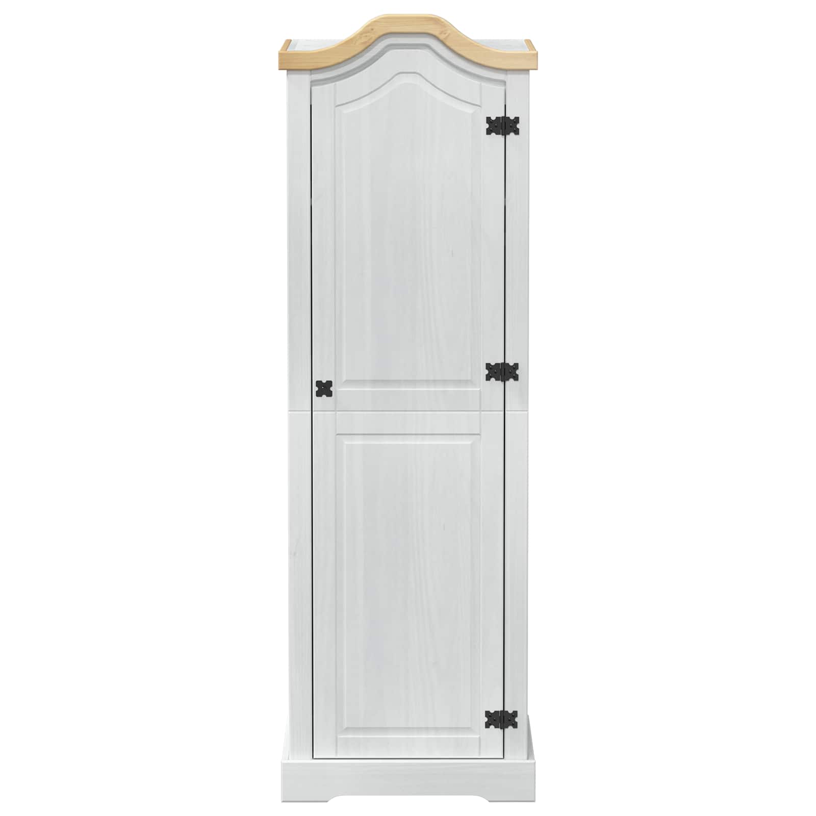 vidaXL Wardrobes White 55 x 52 x 170 cm Solid Pine Wood 4