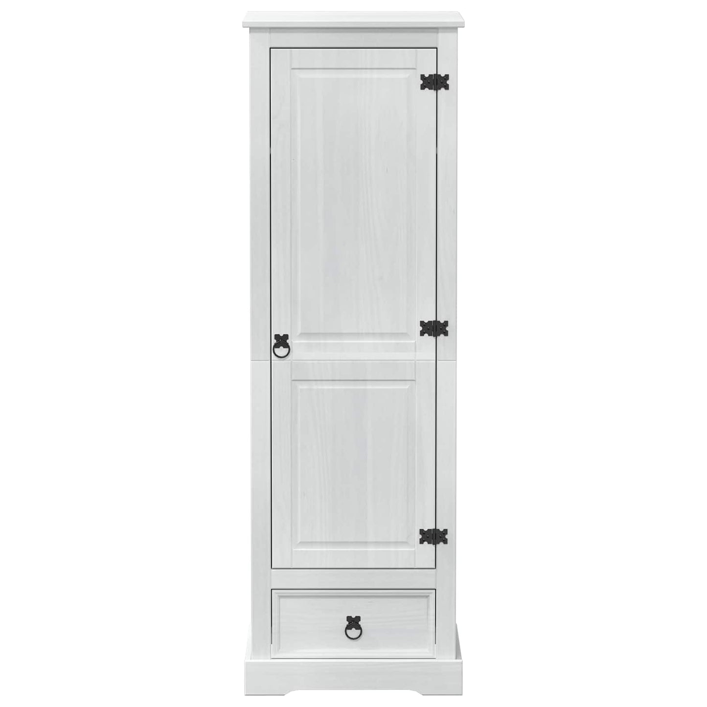 vidaXL Wardrobes White 55 x 50 x 170 cm Solid Pine Wood 4