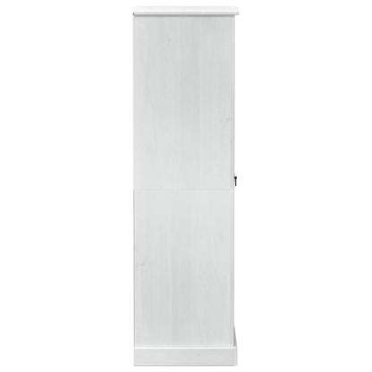vidaXL Wardrobes White 55 x 50 x 170 cm Solid Pine Wood 5