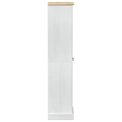 vidaXL Wardrobes White 55 x 38 x 170 cm Solid Pine Wood 5