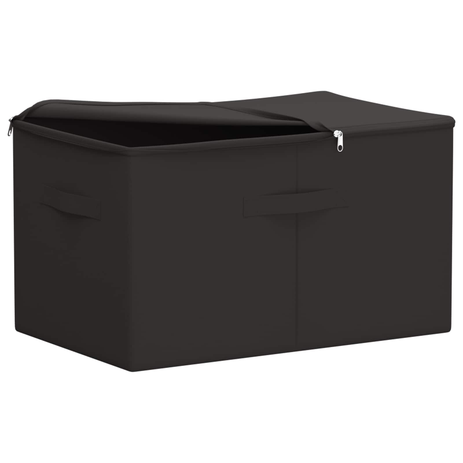 vidaXL Storage Box 6 pcs Non-woven fabric 55 x 35 x 32 cm 61.6 L 3
