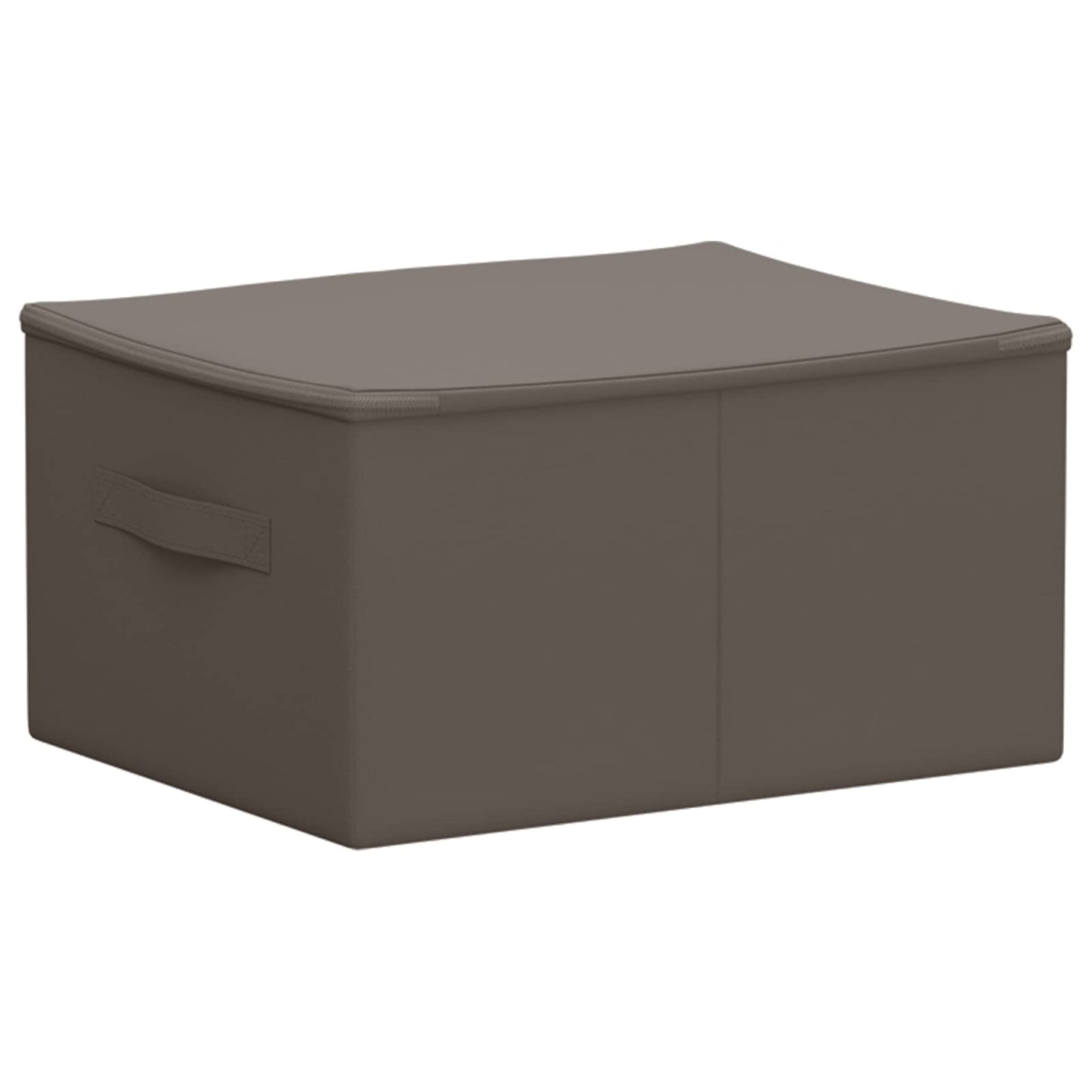 vidaXL Storage Box 6 pcs Non-woven fabric 50 x 30 x 25 cm 37.5 L Grey 6