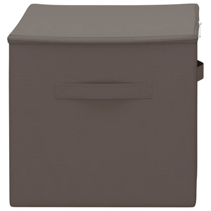 vidaXL Storage Box 6 pcs Non-woven fabric 55 x 35 x 32 cm 61.6 L 5