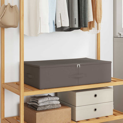 vidaXL Storage Box 6 pcs Non-woven fabric 70 x 40 x 18 cm 50.4 L Grey 1