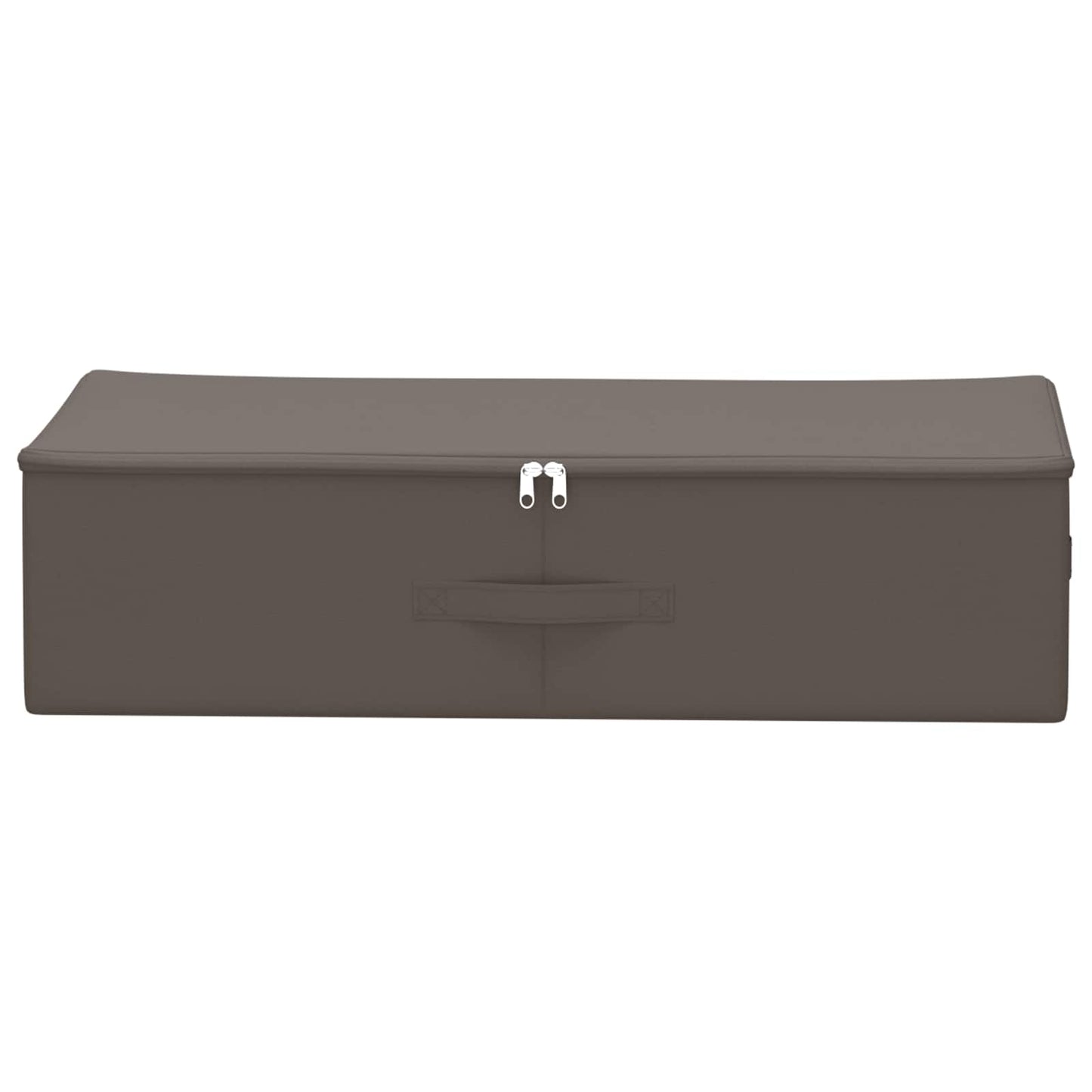 vidaXL Storage Box 6 pcs Non-woven fabric 70 x 40 x 18 cm 50.4 L Grey 4