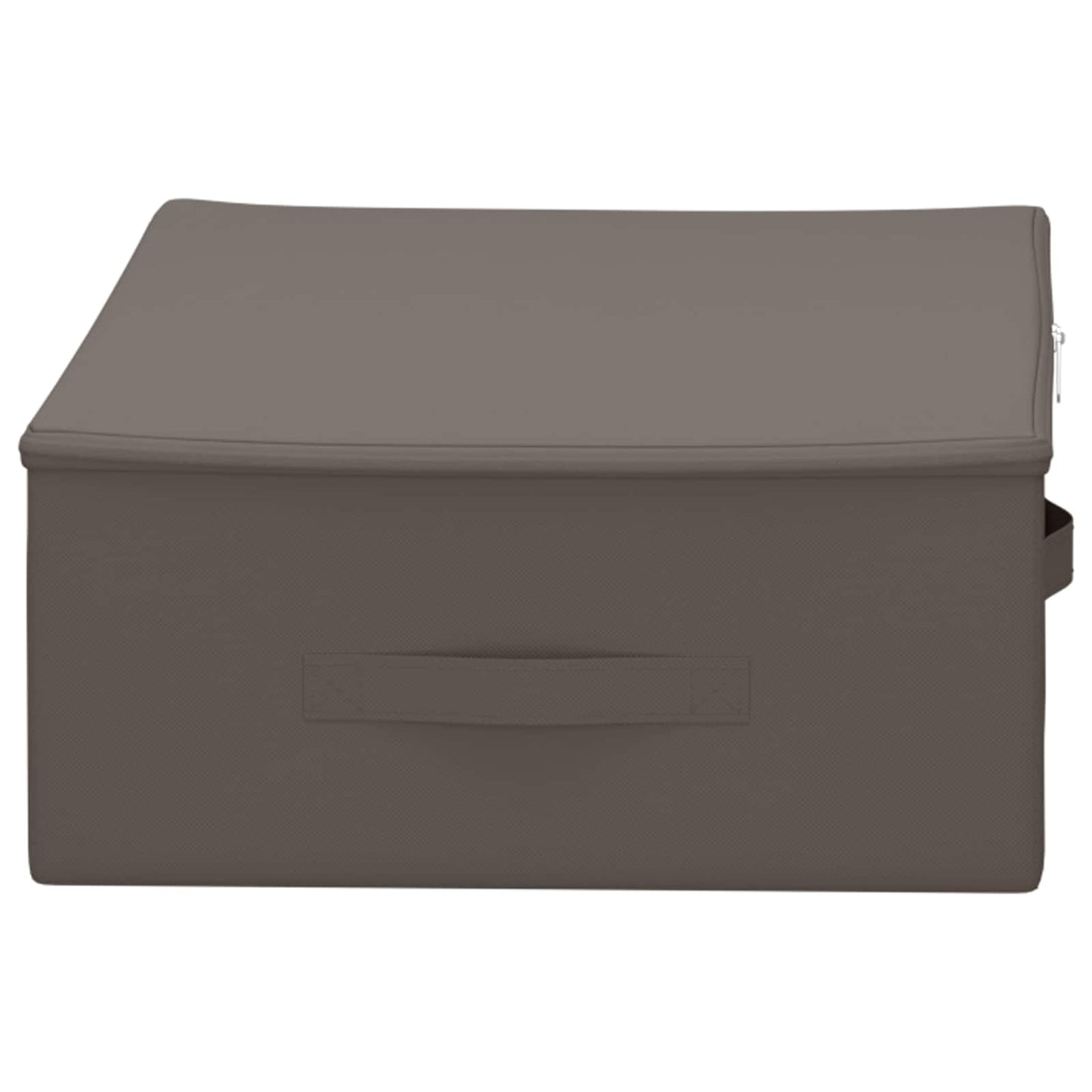 vidaXL Storage Box 6 pcs Non-woven fabric 70 x 40 x 18 cm 50.4 L Grey 5