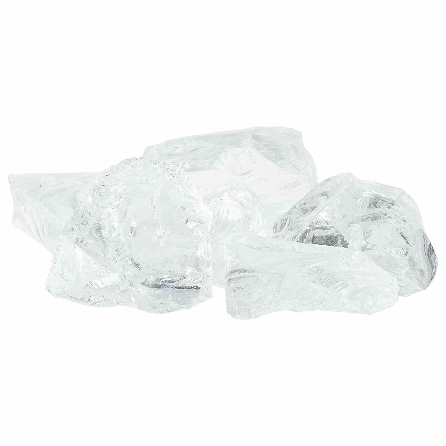 vidaXL Garden Stones White 12 cm Glass 2